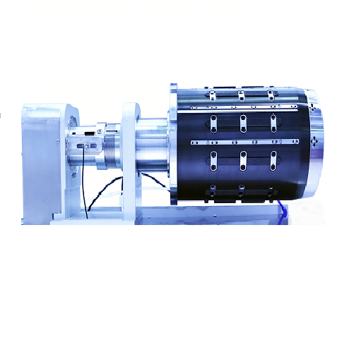 12 inch pneumechanical expanding shaft with lugs Special cor